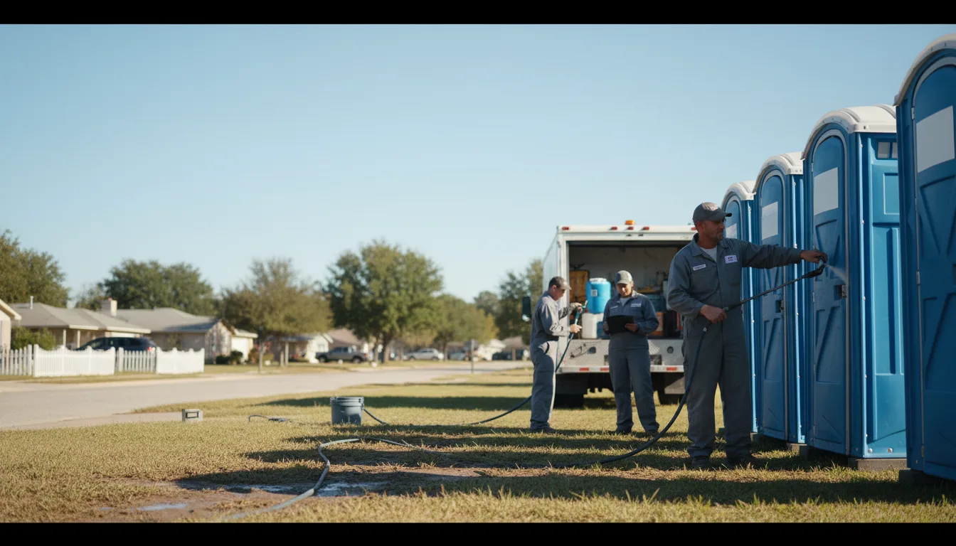 Long-Term Portable Toilet Rental in Littleton, CO near me